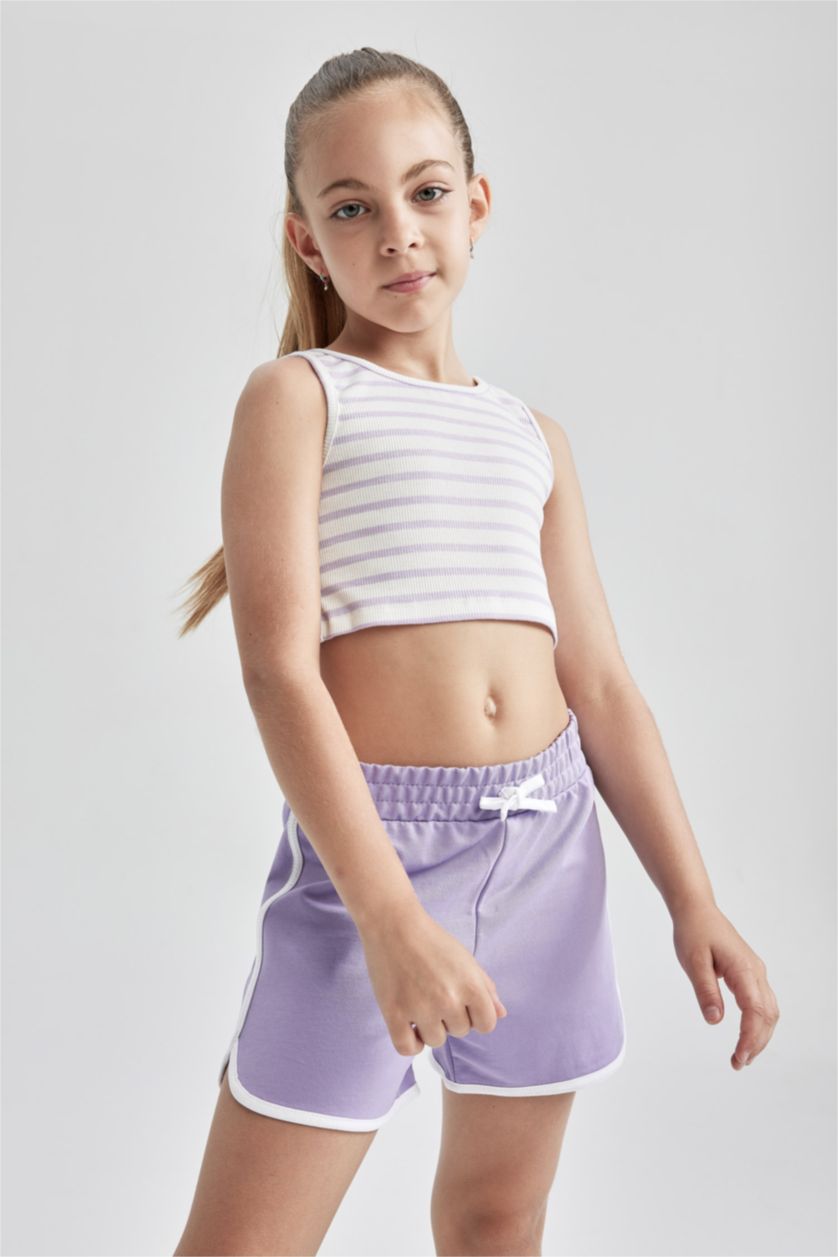 FILLES Violet Short pour Fille