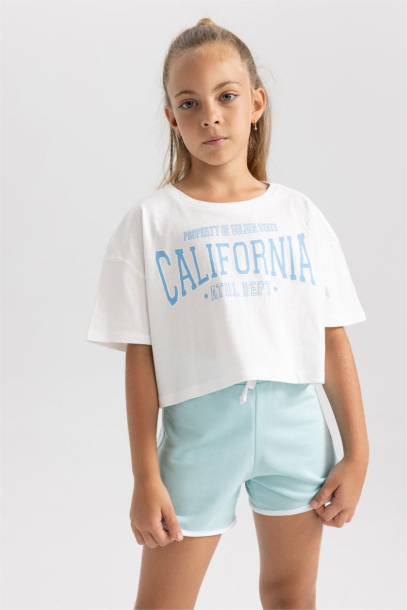 FILLES Turquoise Short pour Fille