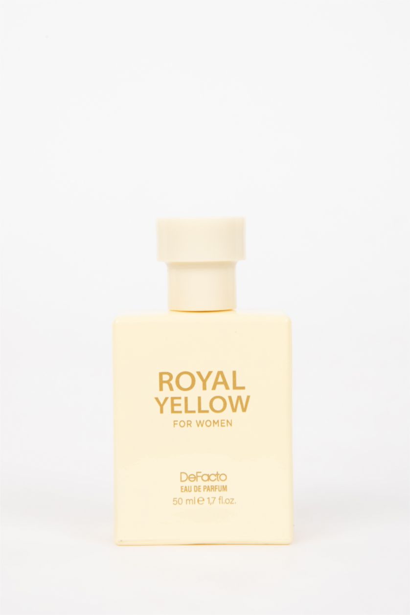 Woman Light Yellow Defacto Royal Yellow Floral-Fruity Woman Perfume 50 ml