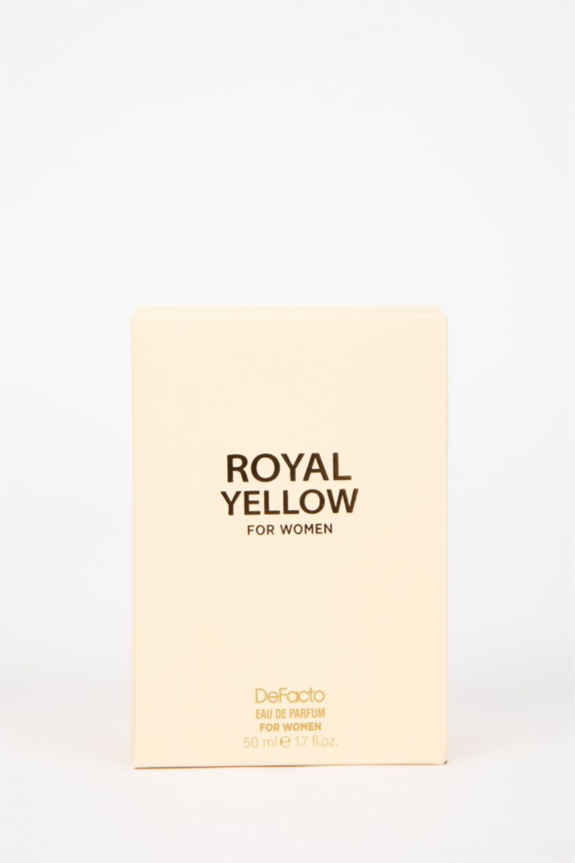 Woman Light Yellow Defacto Royal Yellow Floral-Fruity Woman Perfume 50 ml