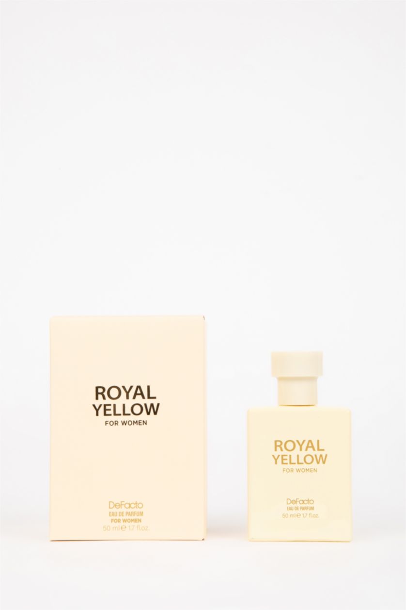 Woman Light Yellow Defacto Royal Yellow Floral-Fruity Woman Perfume 50 ml