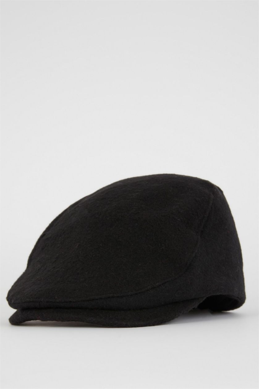 HOMME Noir Casquette de base pour hommes