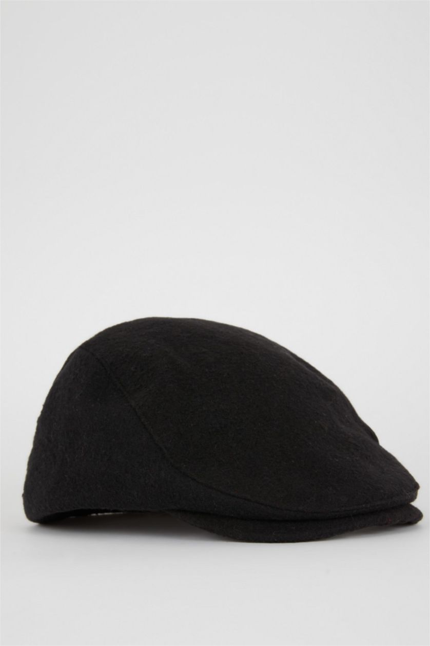 HOMME Noir Casquette de base pour hommes