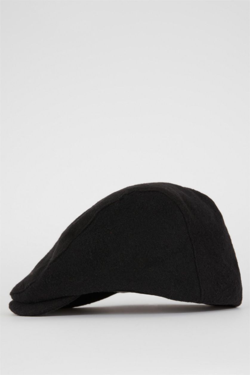 HOMME Noir Casquette de base pour hommes