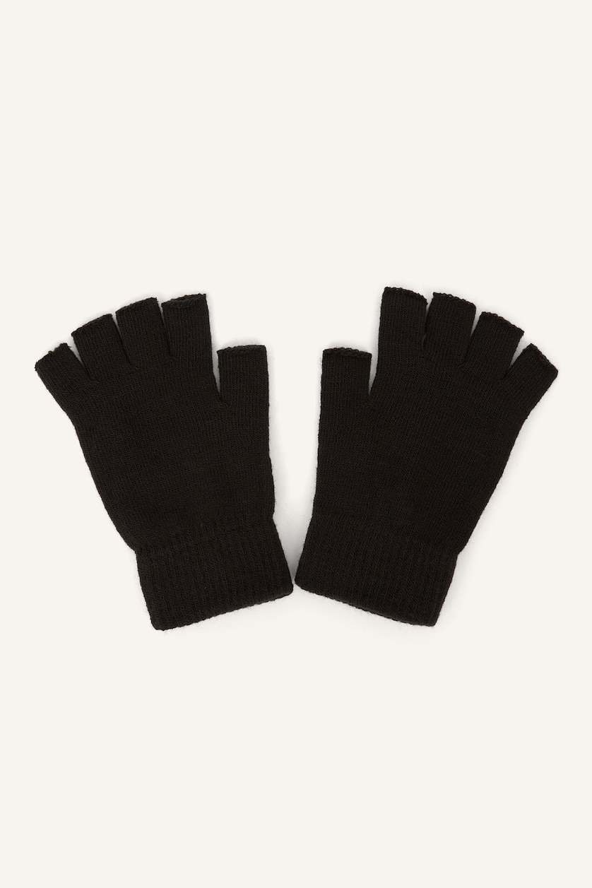 Men Brown Man Knitwear Gloves