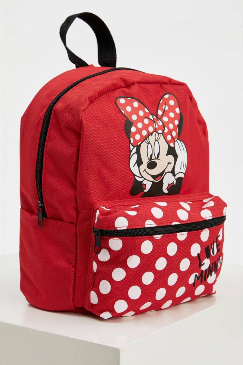 Девочки и подростки Красный Рюкзак Disney Mickey & Minnie для девочек, Школьная коллекция