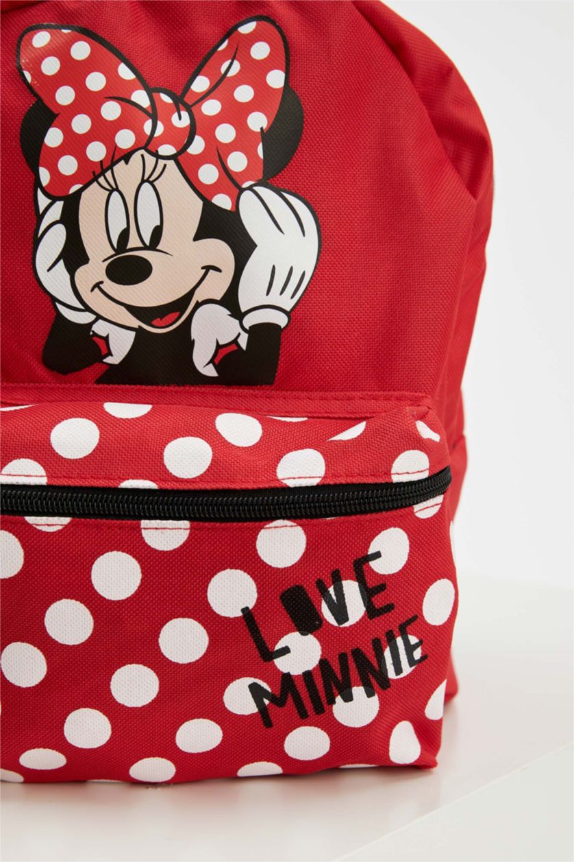 Девочки и подростки Красный Рюкзак Disney Mickey & Minnie для девочек, Школьная коллекция