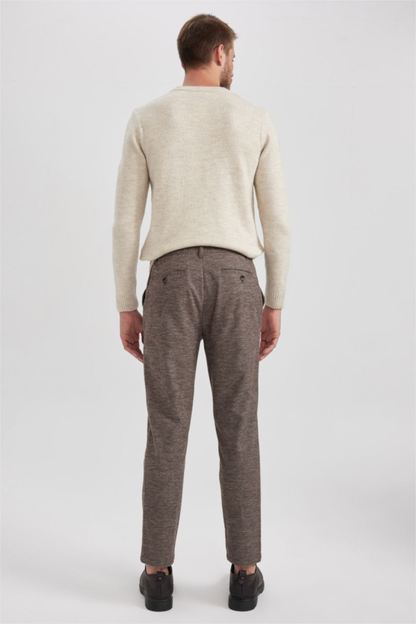Мужчины Коричневый Tailored Fit