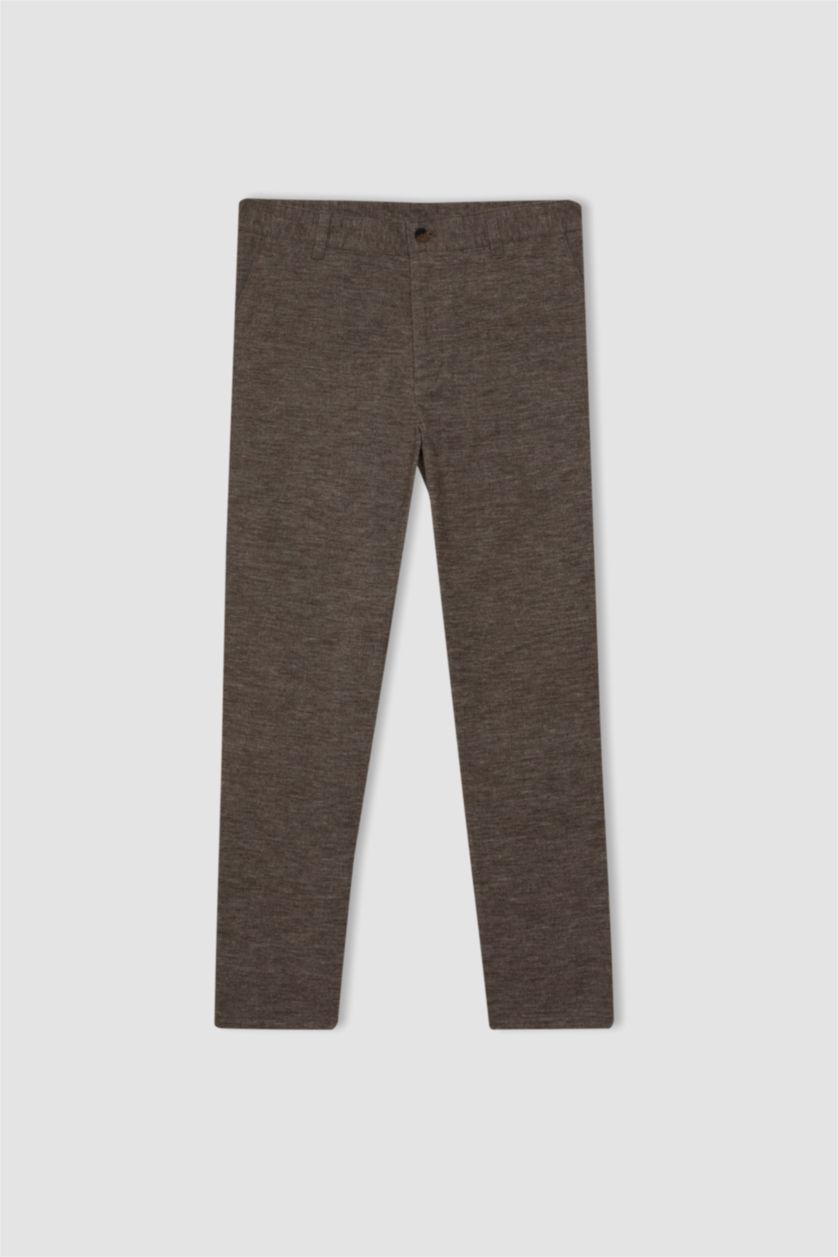Мужчины Коричневый Tailored Fit