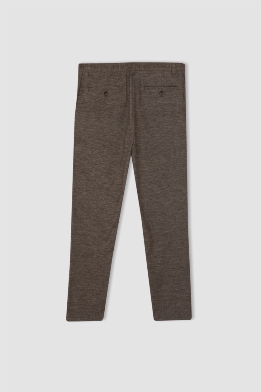 Мужчины Коричневый Tailored Fit