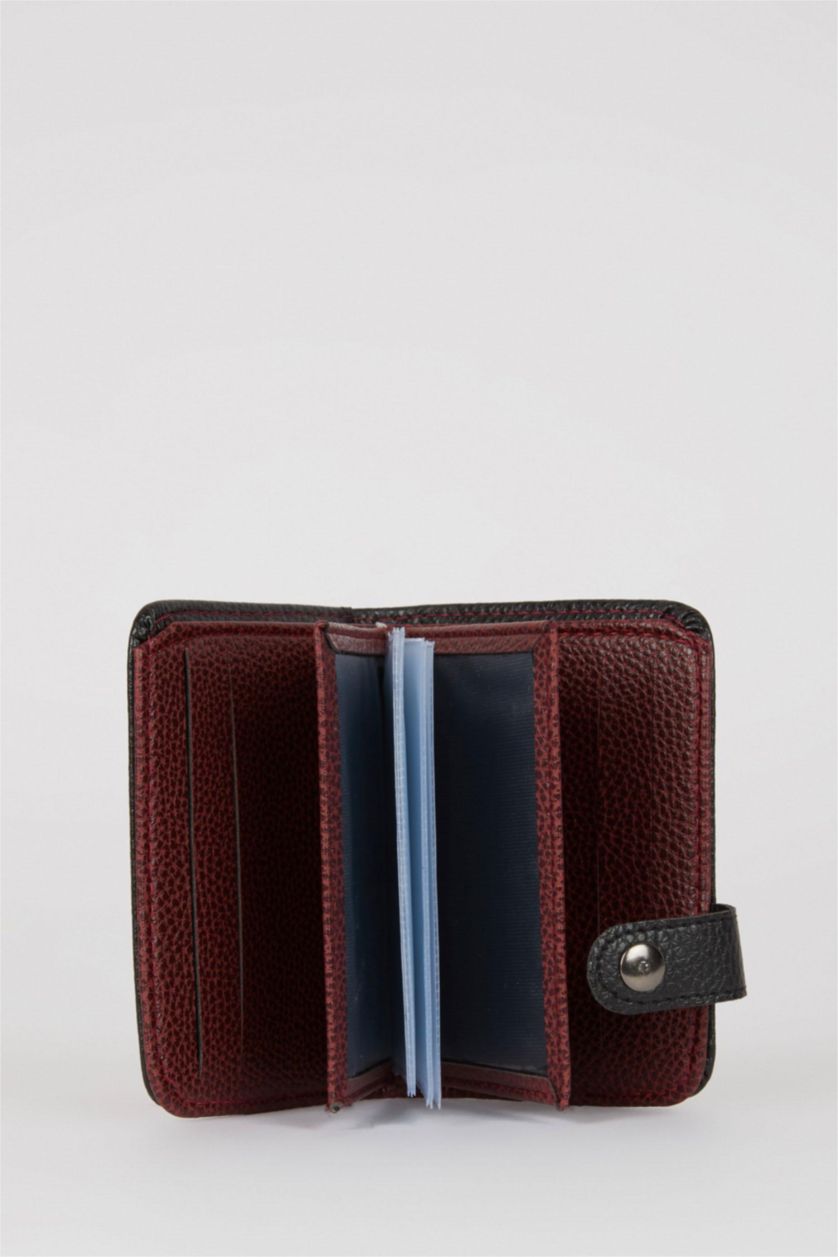 Erkek Bordo Erkek Suni Deri Cüzdan