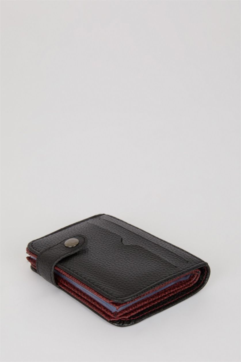 Erkek Bordo Erkek Suni Deri Cüzdan