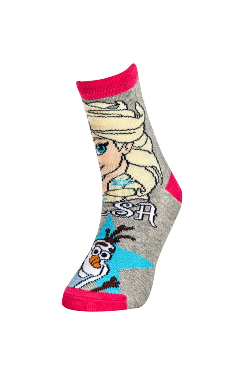 GIRLS & TEENS Karma Girl Frozen Licensed 2-Pack Cotton Long Socks