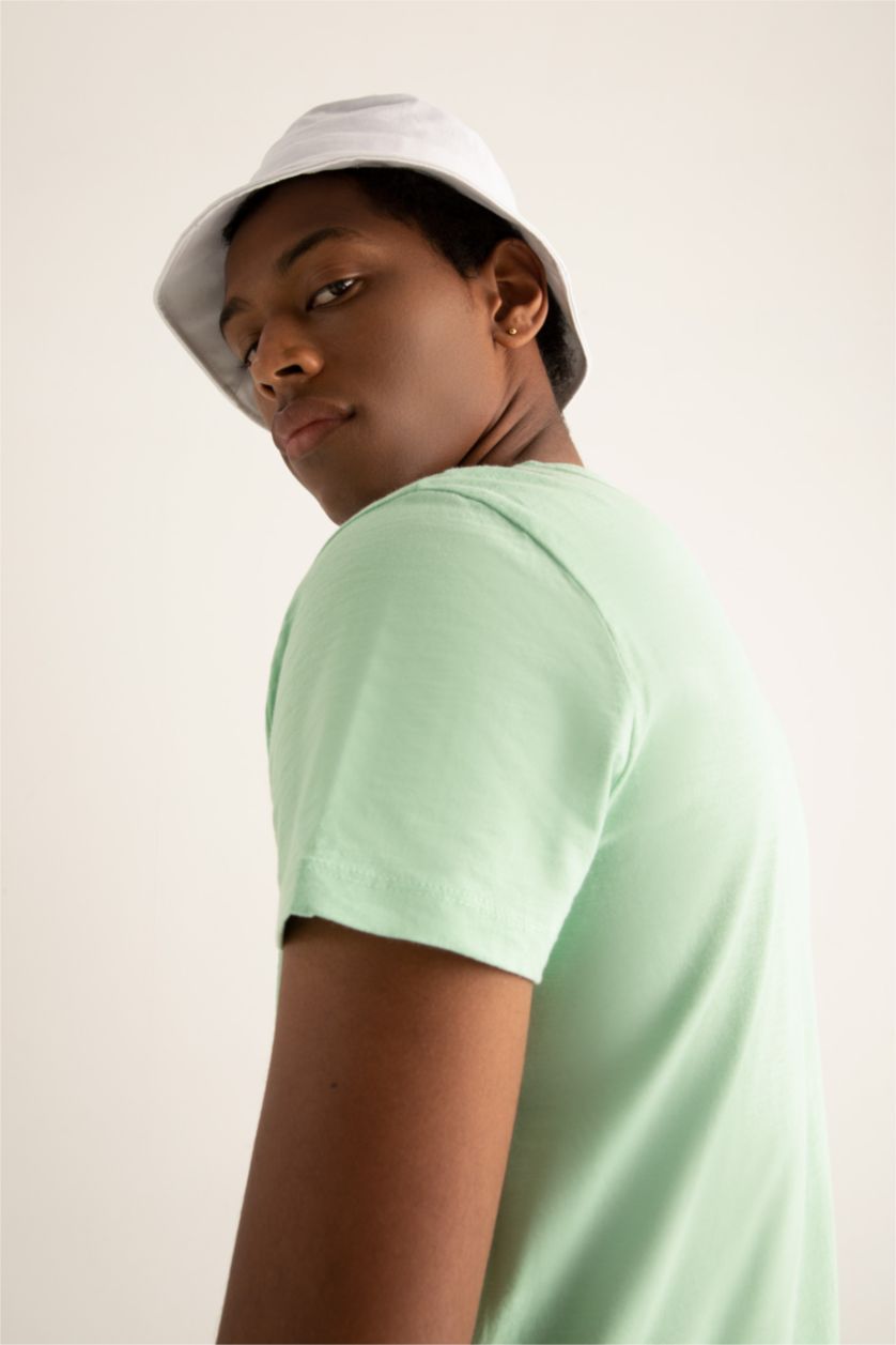 MAN Mint Slim Fit Crew Neck Short Sleeve T-Shirt