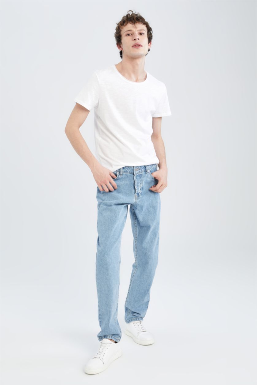 MAN White Slim Fit Short Sleeve T-Shirt