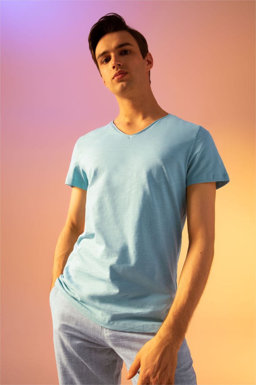 MAN Mint Slim Fit Short Sleeve T-Shirt