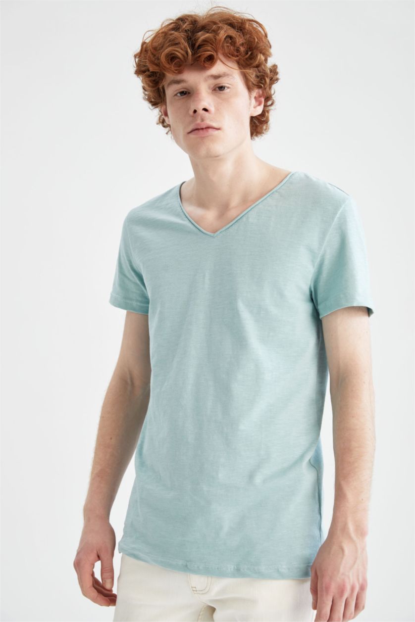 MAN Mint Slim Fit Short Sleeve T-Shirt