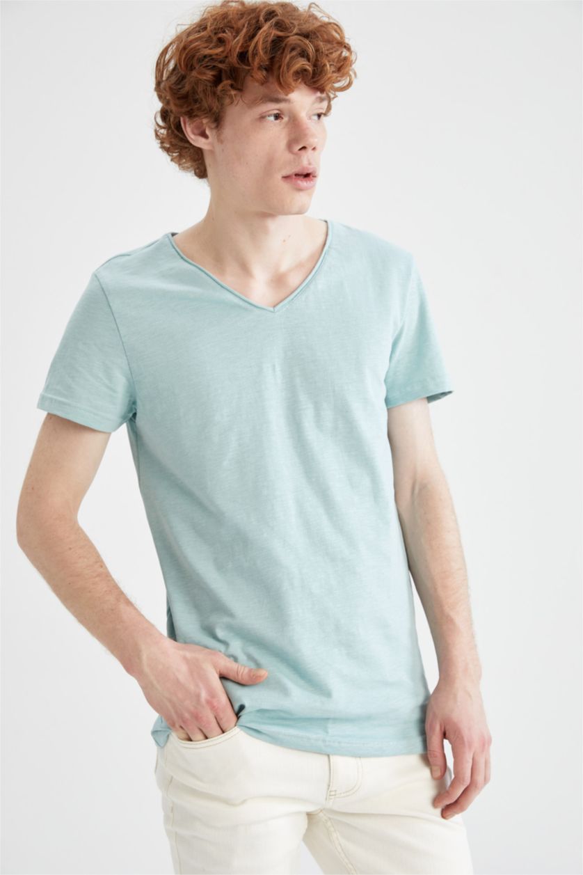 MAN Mint Slim Fit Short Sleeve T-Shirt