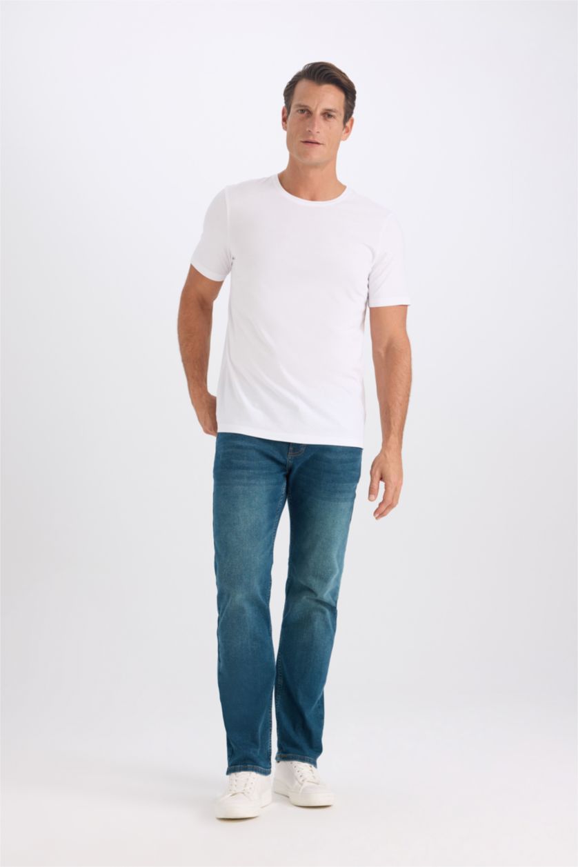 MAN White Slim Fit Short Sleeve T-Shirt