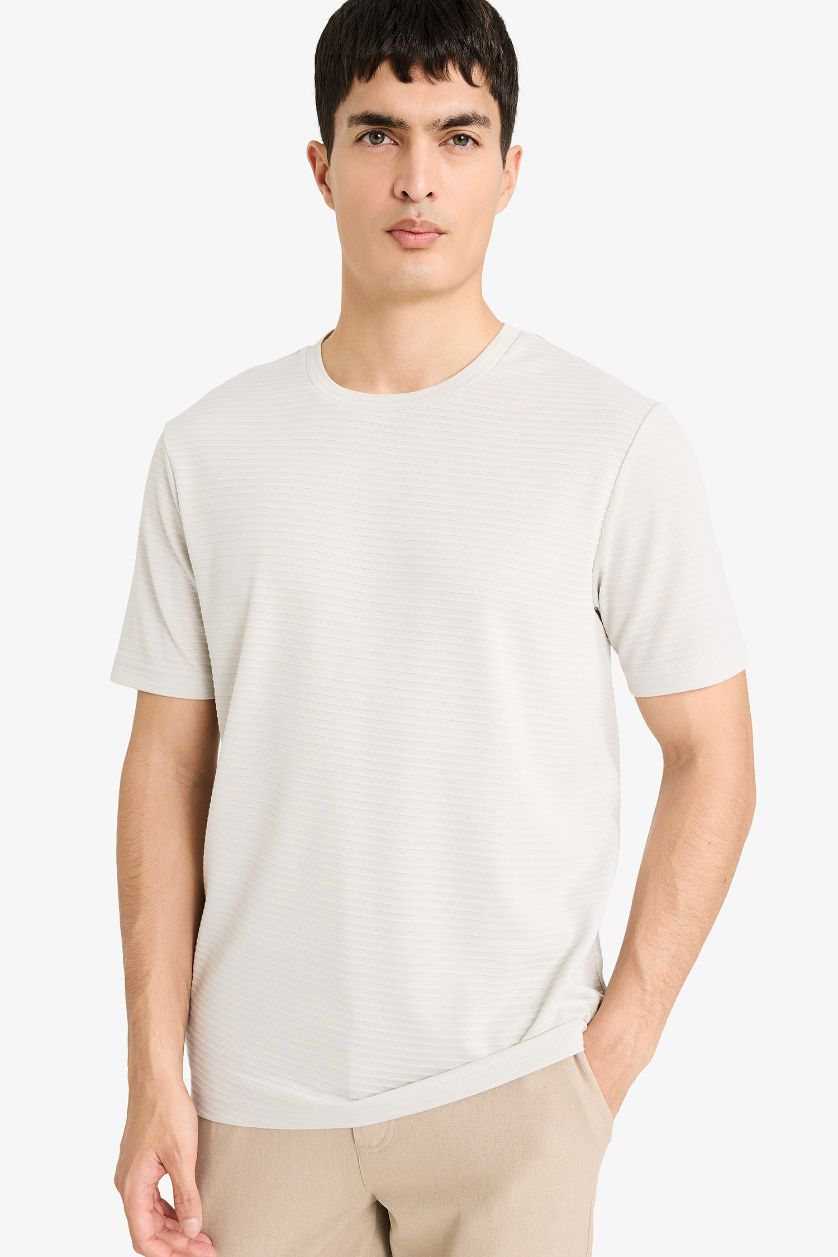 MAN Stone Slim Fit Crew Neck Short Sleeve T-Shirt