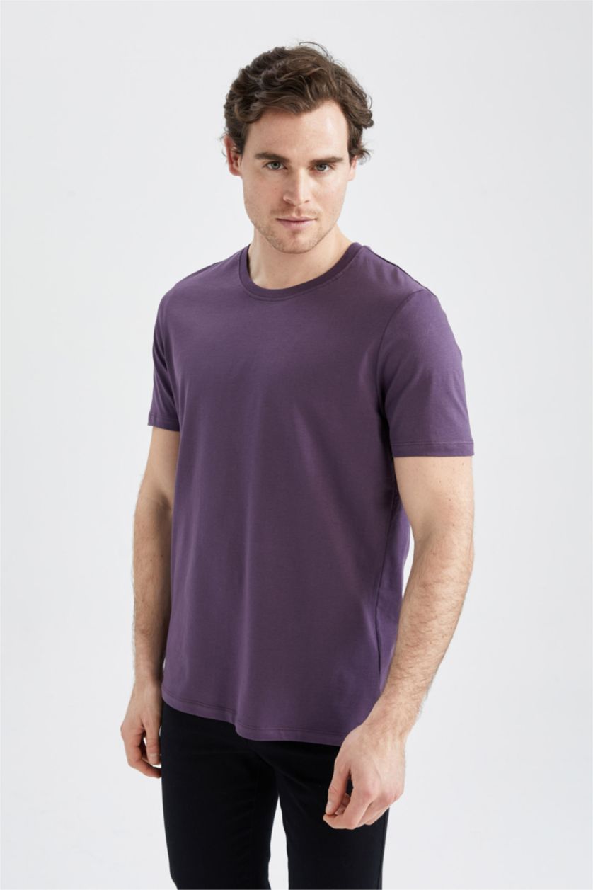 MAN Dark Rose Regular Fit Short Sleeve T-Shirt