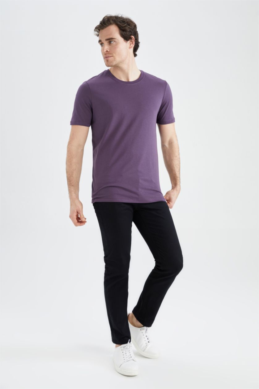 MAN Dark Rose Regular Fit Short Sleeve T-Shirt