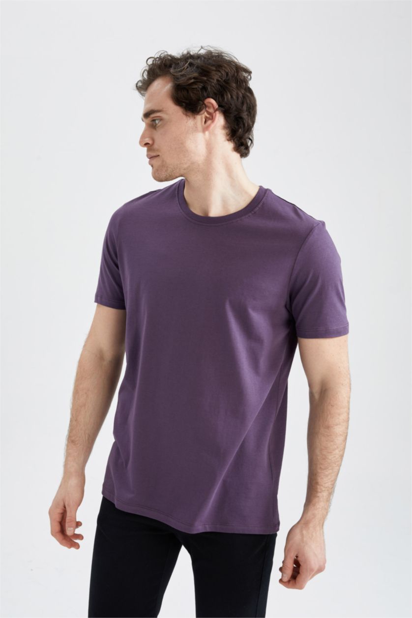 MAN Dark Rose Regular Fit Short Sleeve T-Shirt