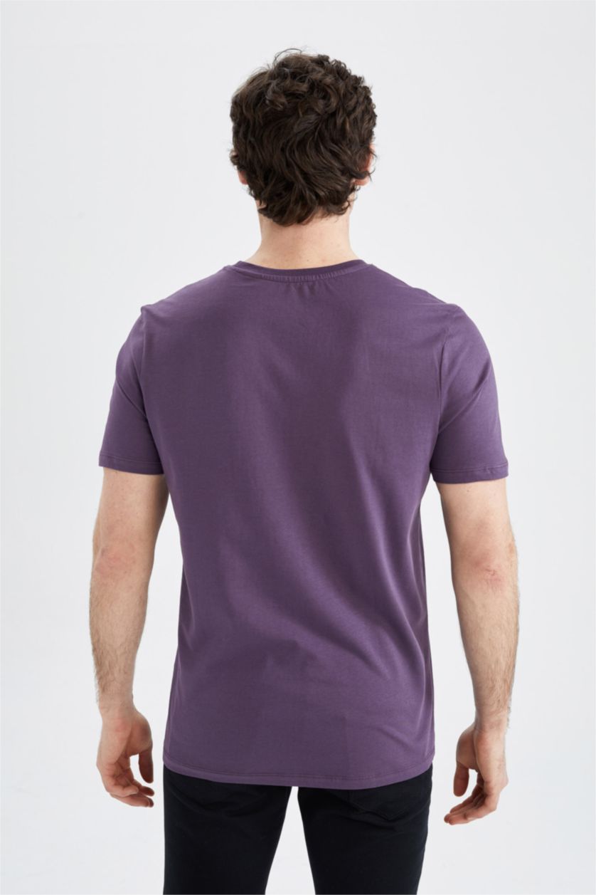 MAN Dark Rose Regular Fit Short Sleeve T-Shirt