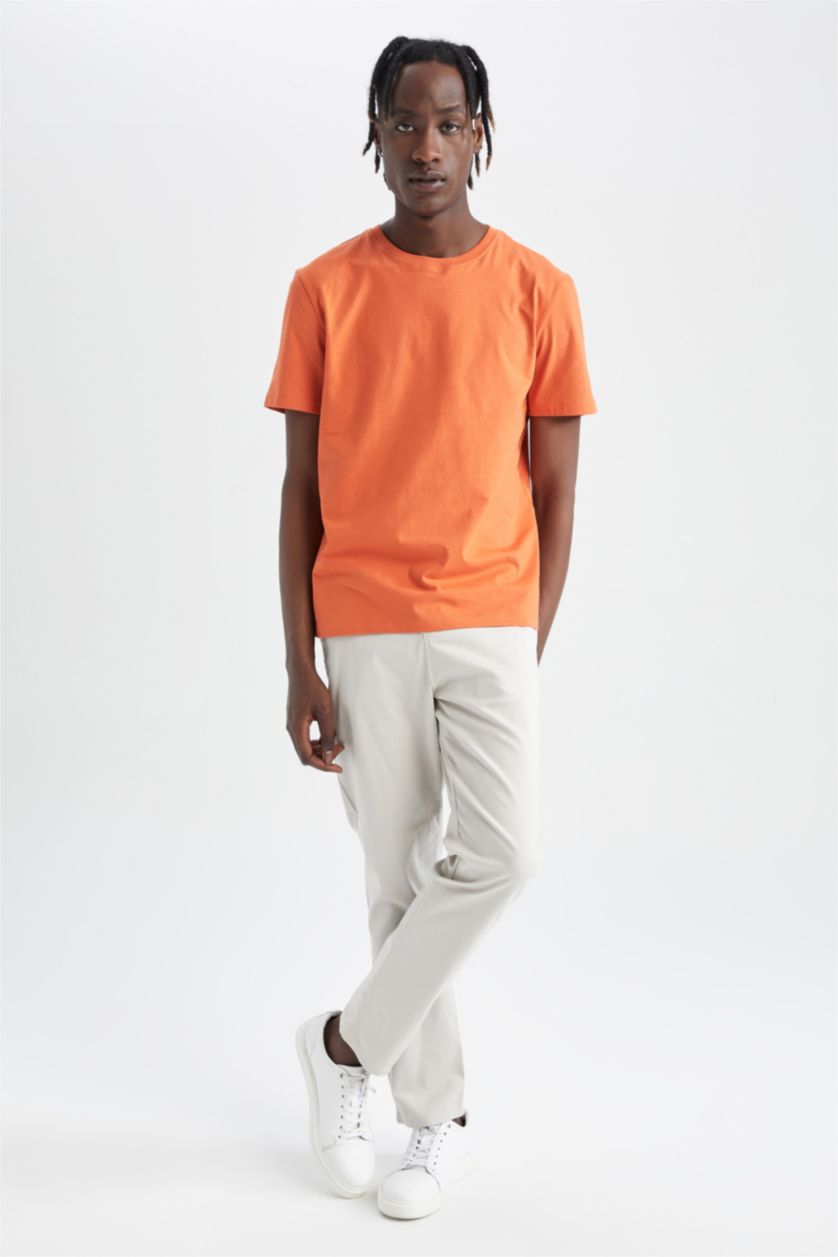 MAN Orange Regular Fit Short Sleeve T-Shirt