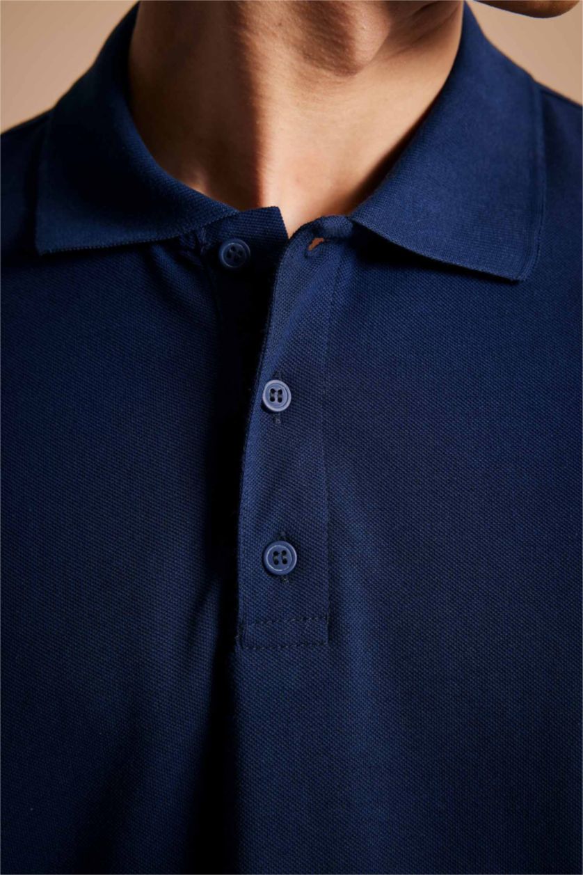 MAN NAVY Regular Fit Polo T-Shirt