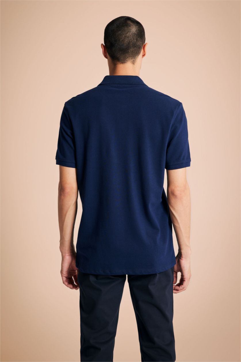 MAN NAVY Regular Fit Polo T-Shirt