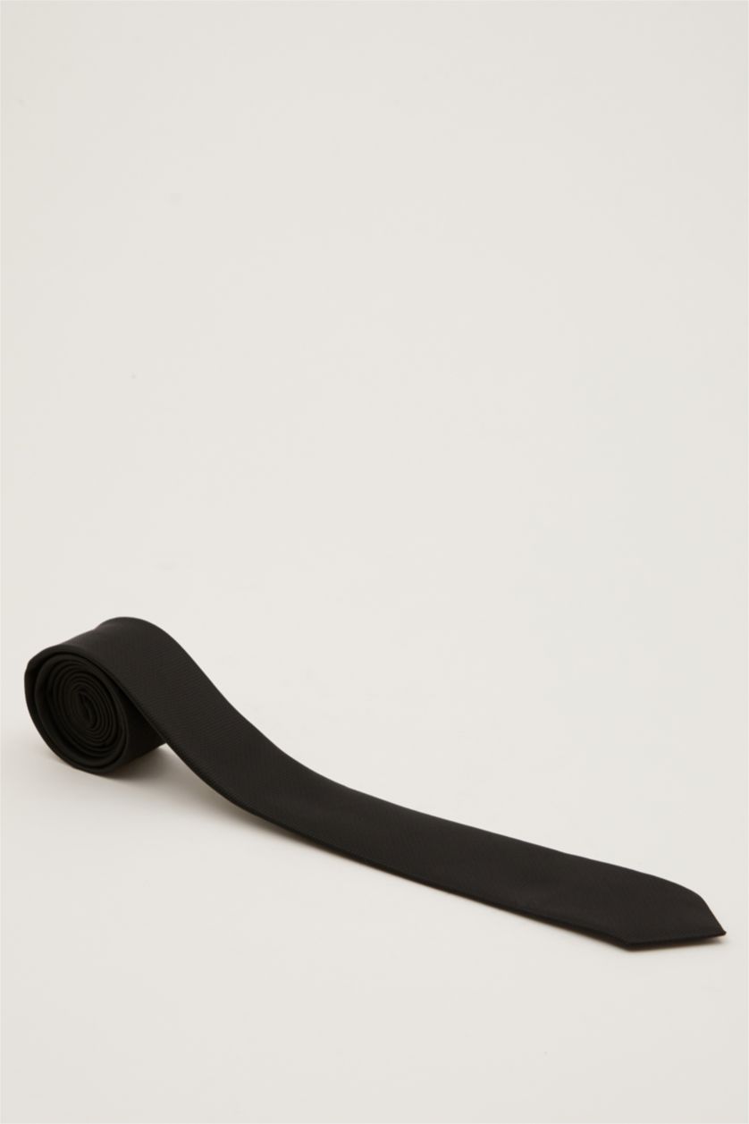 Erkek Siyah Erkek Basic Kravat