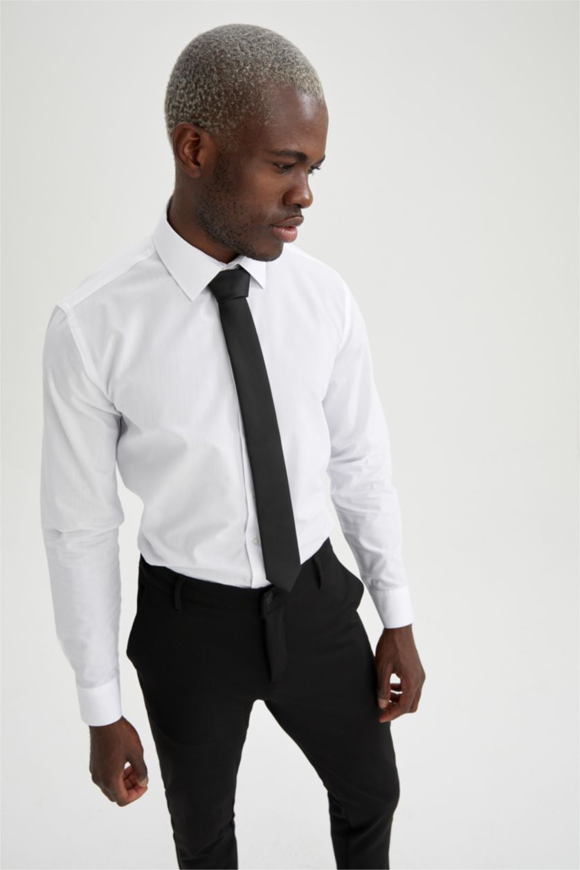 Erkek Siyah Erkek Basic Kravat