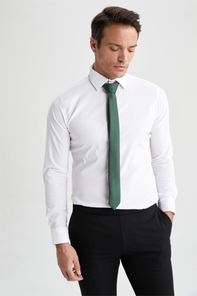 MAN Dark Green Basic Tie