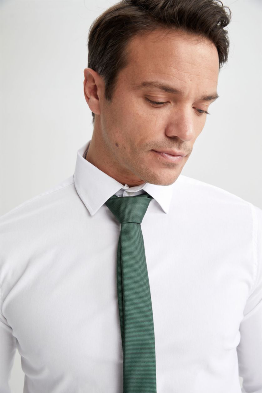 MAN Dark Green Basic Tie