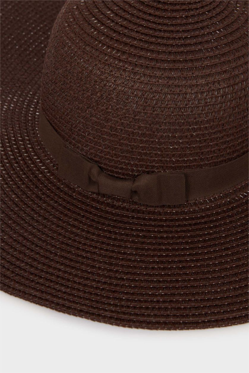 Kadın Kahve Kadın Hasır Şapka