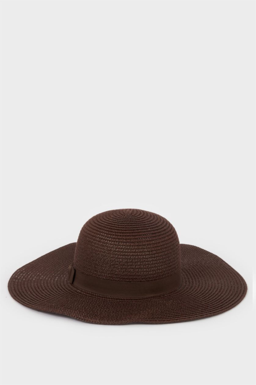 Kadın Kahve Kadın Hasır Şapka