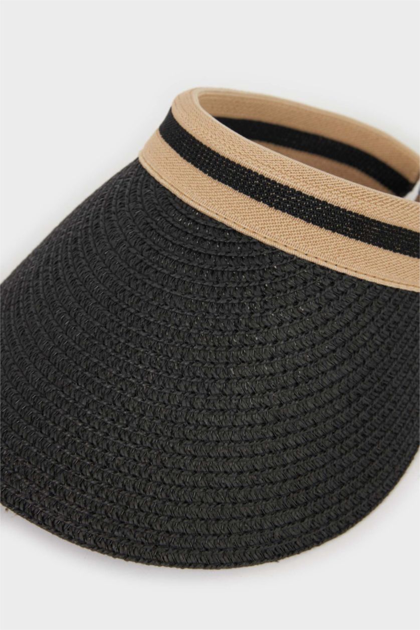 Kadın Siyah Kadın Vizör Şapka