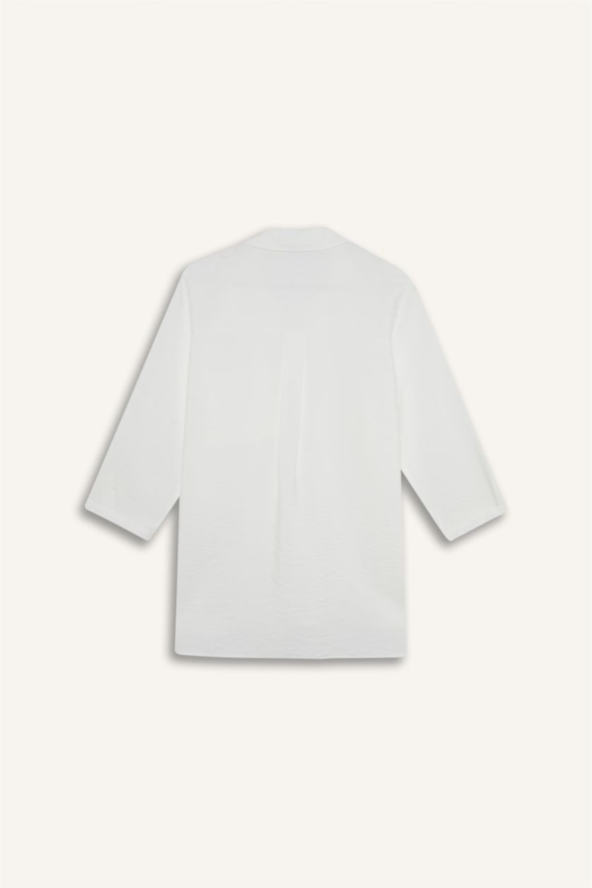 نساء اوف وايت Regular Fit Long Sleeve Shirt