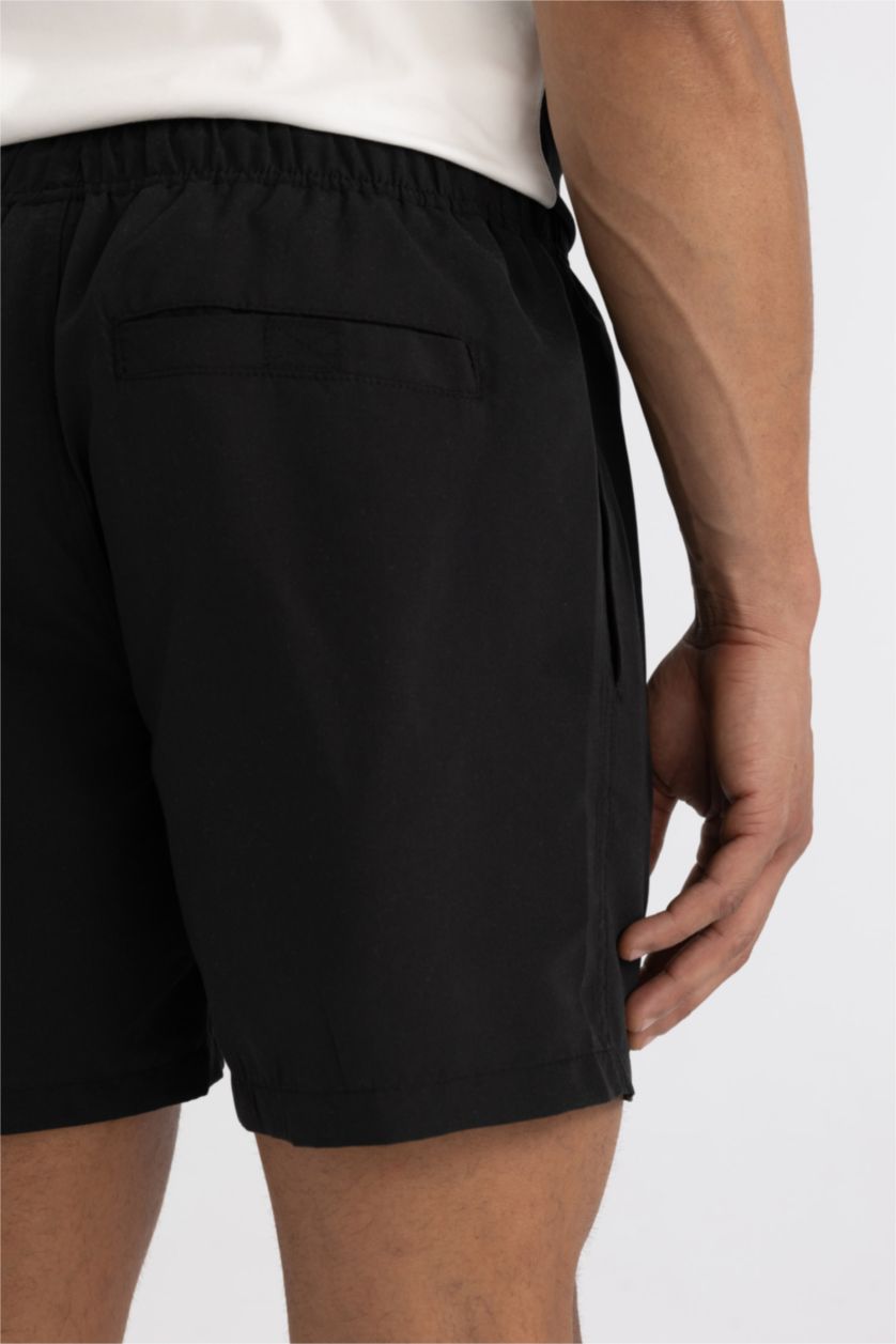 Men Black Short Swim Shorts