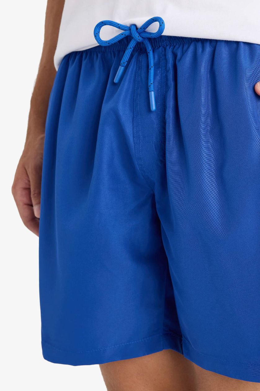 Erkek Royal File Astarlı Kısa Boy Deniz Şortu