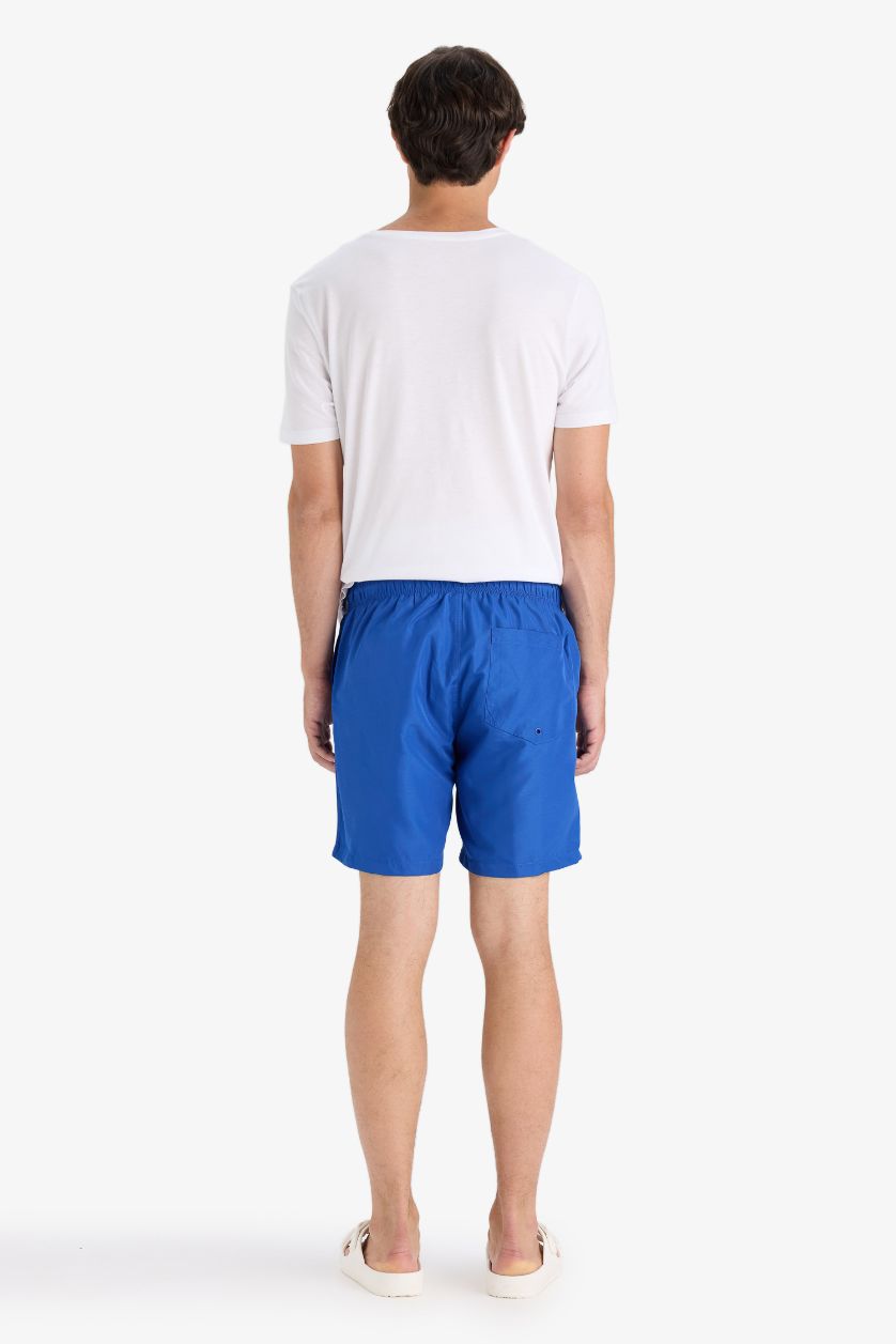 Erkek Royal File Astarlı Kısa Boy Deniz Şortu