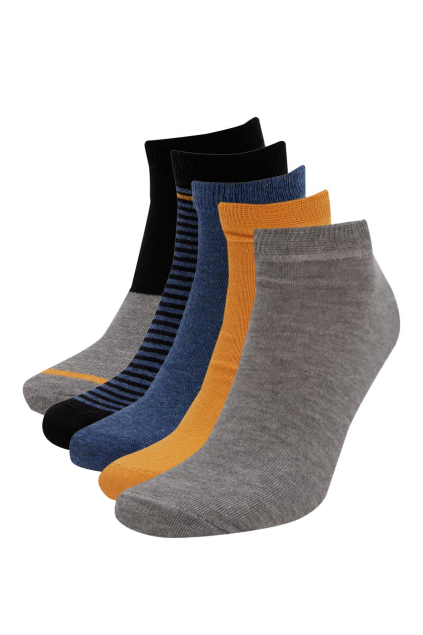 HOMME Marin Chaussettes Courtes Coton 5 Homme