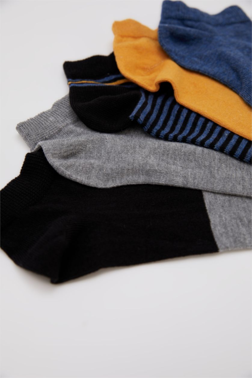 HOMME Marin Chaussettes Courtes Coton 5 Homme