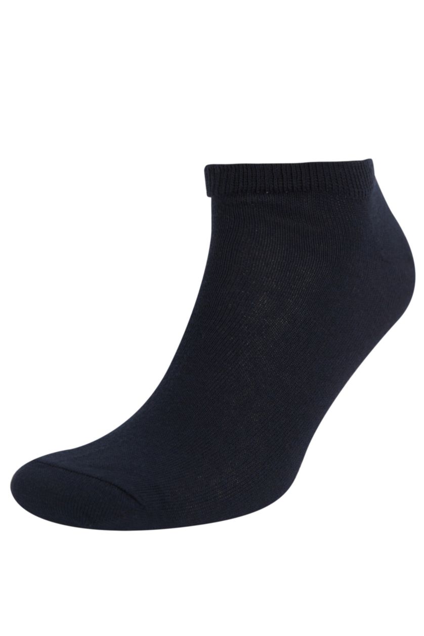 رجال أزرق فاقع جوارب رجالي قصير قطن - 5 أزواج