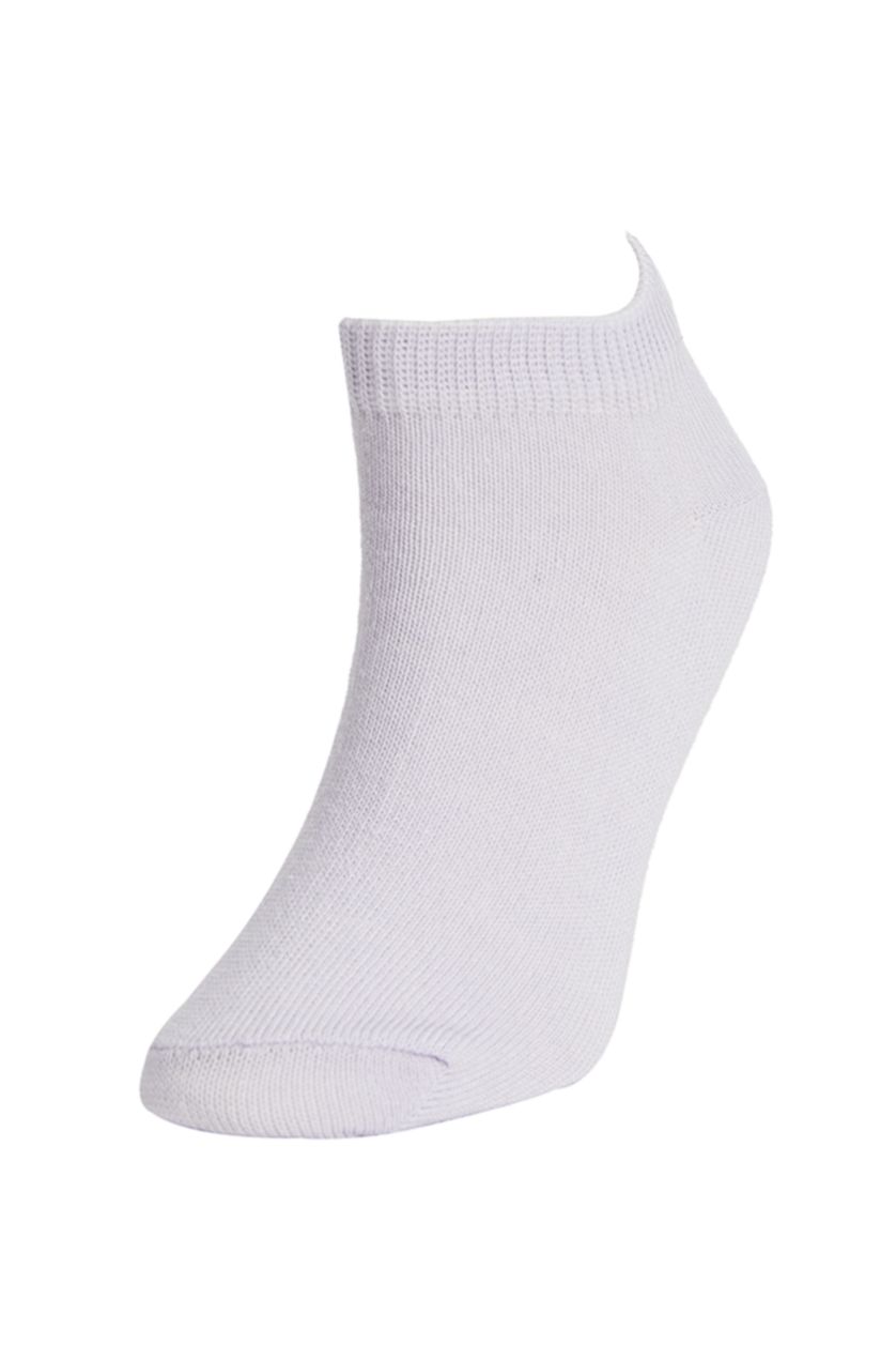 Kız Çocuk - Genç Kız Karma 5'li Pamuklu Patik Çorap Kız Çocuk