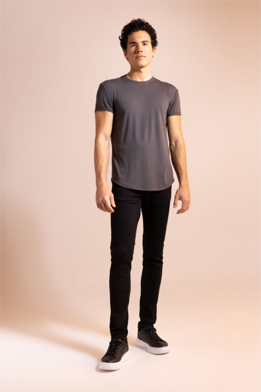 HOMME Anthracite Foncé T-shirt à manches courtes