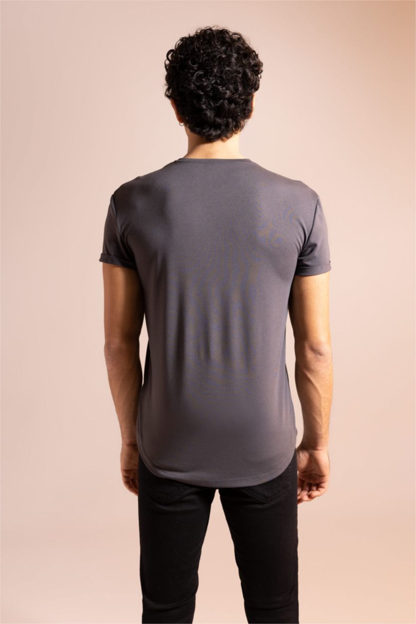 HOMME Anthracite Foncé T-shirt à manches courtes