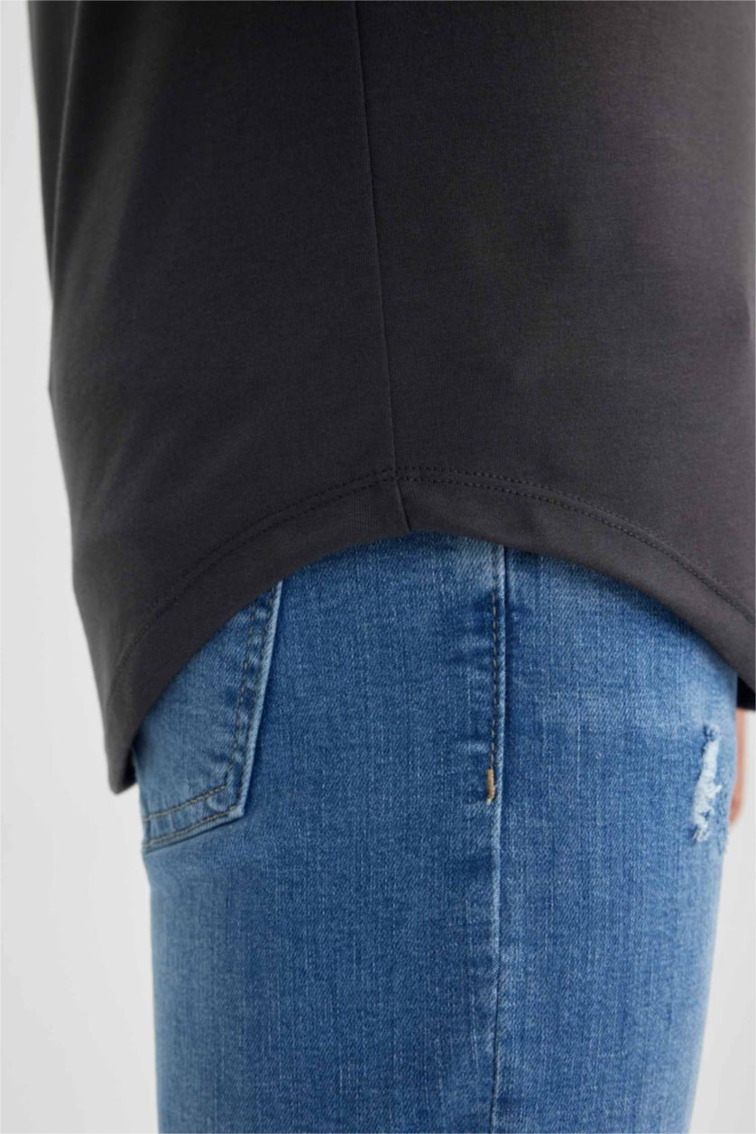 HOMME Anthracite Foncé T-shirt à manches courtes