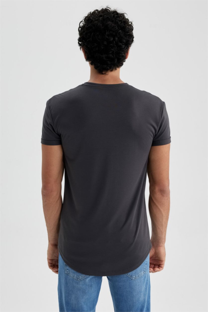 HOMME Anthracite Foncé T-shirt à manches courtes